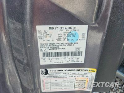 Zdjęcie 12 z 12 samochodu: 2013 FORD F150 SUPERCREW VIN:1FTFW1EF5DKF01925 - miniatura