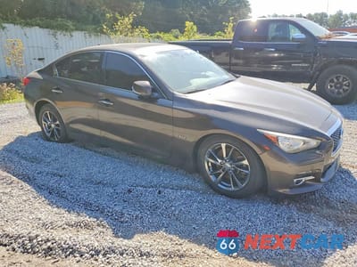 Czwarte zdjęcie samochodu z boku: 2017 INFINITI Q50 3.0T SIGNATURE EDITION VIN:JN1EV7AR5HM838979 - miniatura