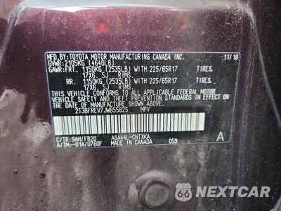 Zdjęcie 14 z 14 samochodu: 2018 TOYOTA RAV4 LE VIN:2T3BFREV7JW855825 - miniatura