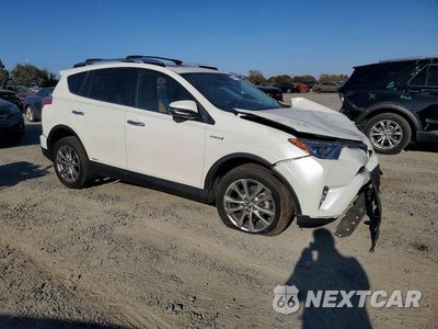 Czwarte zdjęcie samochodu z boku: 2017 TOYOTA RAV4 HV LIMITED VIN:JTMDJREV8HD060426 - miniatura