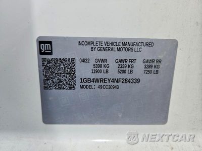 Zdjęcie 12 z 12 samochodu: 2022 CHEVROLET SILVERADO C3500 VIN:1GB4WREY4NF284339 - miniatura
