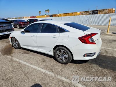 Drugie zdjęcie samochodu z przodu: 2020 HONDA CIVIC LX VIN:2HGFC2F66LH542455 - miniatura