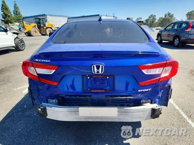 Zdjęcie 6 z 13 samochodu: 2018 HONDA ACCORD SPORT VIN:1HGCV1F37JA223848 - miniatura