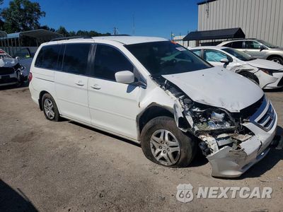 Czwarte zdjęcie samochodu z boku: 2007 HONDA ODYSSEY EX VIN:5FNRL38437B054783 - miniatura