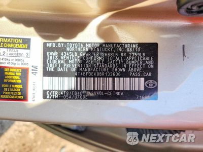 Zdjęcie 13 z 13 samochodu: 2011 TOYOTA CAMRY LE VIN:4T4BF3EK8BR133606 - miniatura