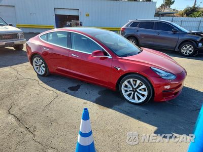 Czwarte zdjęcie samochodu z boku: 2020 TESLA MODEL 3 VIN:5YJ3E1EB7LF638170 - miniatura