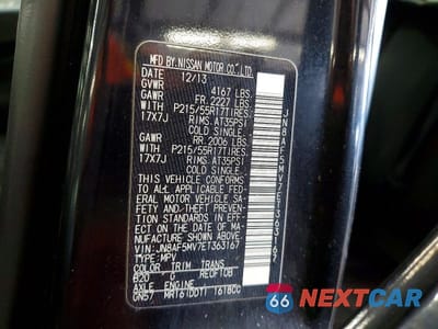 Zdjęcie 12 z 12 samochodu: 2014 NISSAN JUKE SL VIN:JN8AF5MV7ET363167 - miniatura