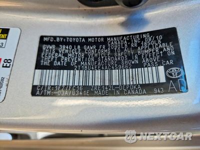 Zdjęcie 12 z 12 samochodu: 2010 TOYOTA COROLLA BASE VIN:2T1BU4EE4AC459662 - miniatura