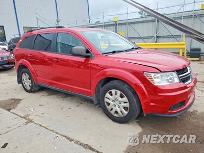 Czwarte zdjęcie samochodu z boku: 2017 DODGE JOURNEY SE VIN:3C4PDCAB0HT691338 - miniatura