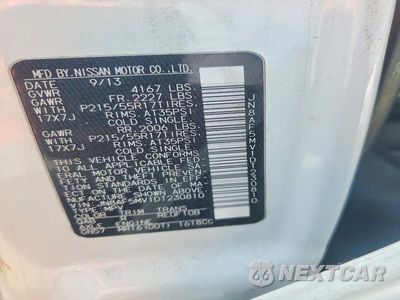 Zdjęcie 13 z 13 samochodu: 2013 NISSAN JUKE S VIN:JN8AF5MV1DT230810 - miniatura
