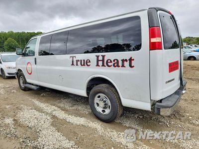 Drugie zdjęcie samochodu z przodu: 2014 CHEVROLET EXPRESS G3500 LT VIN:1GAZG1FGXE1179994 - miniatura