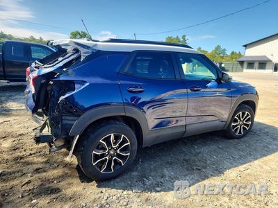 Trzecie zdjęcie samochodu z tyłu: 2022 CHEVROLET TRAILBLAZER ACTIV VIN:KL79MSSLXNB094332 - miniatura