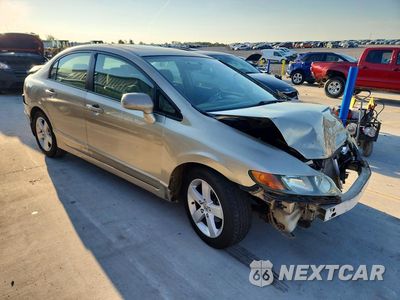 Czwarte zdjęcie samochodu z boku: 2008 HONDA CIVIC EX VIN:1HGFA16848L052124 - miniatura