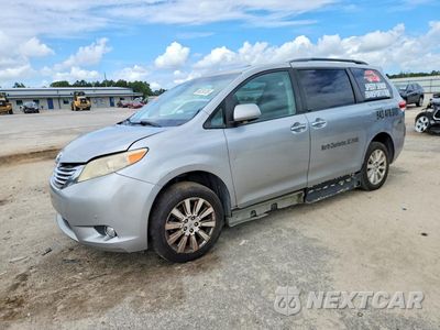 2011 TOYOTA SIENNA LIMITED 7-PASSENGER 5TDYK3DC0BS111053 - główne zdjęcie licytacji z USA - miniatura