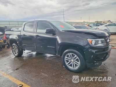 Czwarte zdjęcie samochodu z boku: 2022 CHEVROLET COLORADO VIN:1GCGSBEN1N1204476 - miniatura