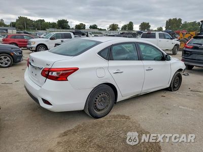 Trzecie zdjęcie samochodu z tyłu: 2017 NISSAN SENTRA SV VIN:3N1AB7AP7HL638783 - miniatura