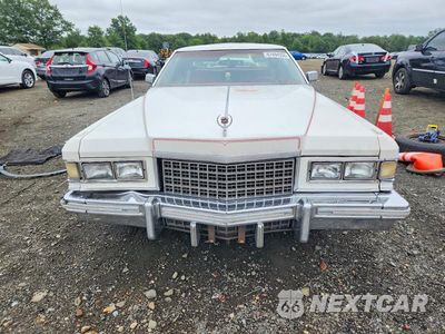 Piąte zdjęcie samochodu w środku: 1976 CADILLAC DEVILLE VIN:6D47S6E630720 - miniatura