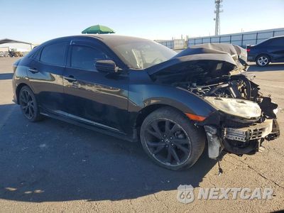 Czwarte zdjęcie samochodu z boku: 2018 HONDA CIVIC SPORT VIN:SHHFK7G49JU226366 - miniatura