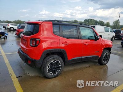 Trzecie zdjęcie samochodu z tyłu: 2016 JEEP RENEGADE TRAILHAWK VIN:ZACCJBCT0GPD56674 - miniatura