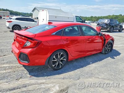 Trzecie zdjęcie samochodu z tyłu: 2017 HONDA CIVIC SI VIN:2HGFC1E5XHH704260 - miniatura