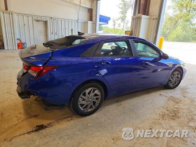 Trzecie zdjęcie samochodu z tyłu: 2024 HYUNDAI ELANTRA SEL VIN:KMHLM4DG4RU688456 - miniatura