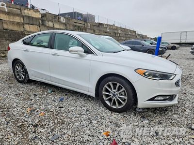 Czwarte zdjęcie samochodu z boku: 2017 FORD FUSION SE VIN:3FA6P0HD1HR132523 - miniatura