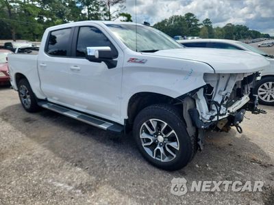 Czwarte zdjęcie samochodu z boku: 2024 CHEVROLET SILVERADO K1500 LT VIN:2GCUDDED2R1131103 - miniatura