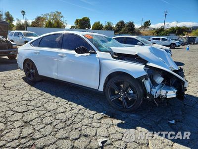 Czwarte zdjęcie samochodu z boku: 2025 HONDA ACCORD HYBRID SPORT-L VIN:1HGCY2F73SA059905 - miniatura
