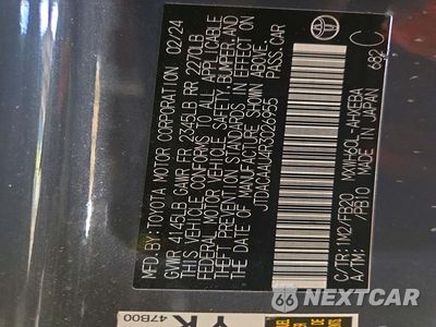 Zdjęcie 12 z 12 samochodu: 2024 TOYOTA PRIUS LE VIN:JTDACAAU4R3026955 - miniatura