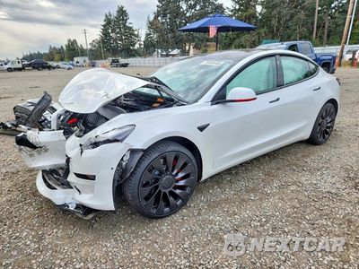 2021 TESLA MODEL 3 5YJ3E1EC1MF078303 - główne zdjęcie licytacji z USA - miniatura