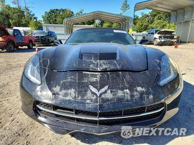 Piąte zdjęcie samochodu w środku: 2014 CHEVROLET CORVETTE STINGRAY 3LT VIN:1G1YF3D78E5117953 - miniatura