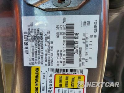 Zdjęcie 12 z 12 samochodu: 2013 FORD FUSION SE VIN:3FA6P0H74DR141303 - miniatura