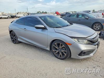 Czwarte zdjęcie samochodu z boku: 2019 HONDA CIVIC SPORT VIN:2HGFC4B81KH307933 - miniatura