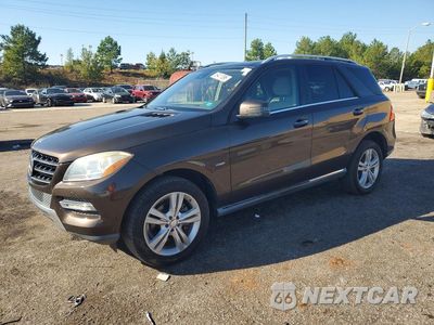 2012 MERCEDES-BENZ ML 350 BLUETEC 4JGDA2EB9CA066948 - główne zdjęcie licytacji z USA - miniatura