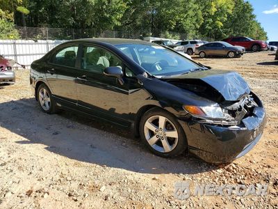 Czwarte zdjęcie samochodu z boku: 2008 HONDA CIVIC EX VIN:1HGFA16878L069872 - miniatura