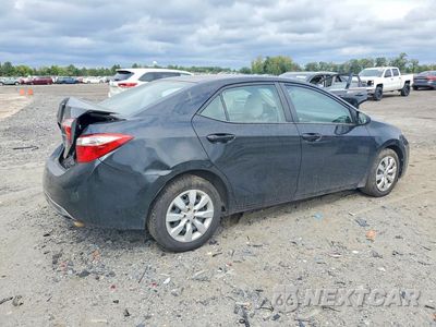 Trzecie zdjęcie samochodu z tyłu: 2016 TOYOTA COROLLA LE VIN:2T1BURHE6GC740346 - miniatura
