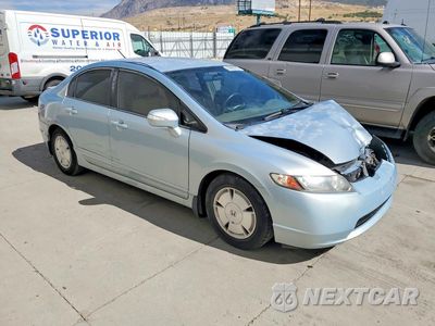 Czwarte zdjęcie samochodu z boku: 2008 HONDA CIVIC HYBRID VIN:JHMFA36238S000719 - miniatura