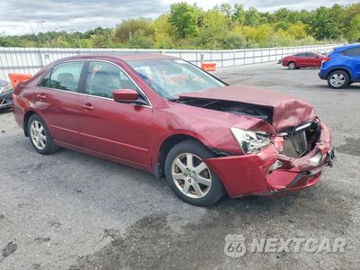 Czwarte zdjęcie samochodu z boku: 2005 HONDA ACCORD EX VIN:1HGCM66515A060637 - miniatura