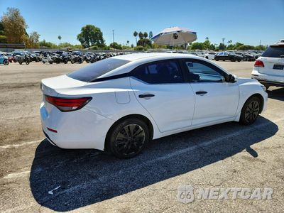Trzecie zdjęcie samochodu z tyłu: 2024 NISSAN SENTRA S VIN:3N1AB8BV2RY363802 - miniatura