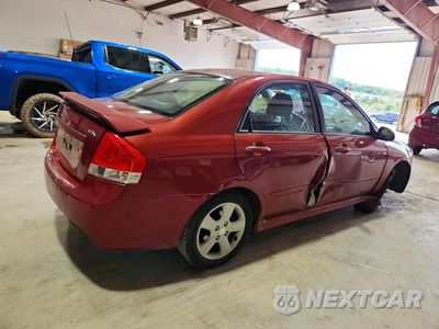 Trzecie zdjęcie samochodu z tyłu: 2009 KIA SPECTRA LX VIN:KNAFE221095026088 - miniatura