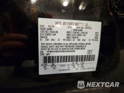 Zdjęcie 14 z 14 samochodu: 2025 FORD EXPLORER ACTIVE VIN:1FMUK8DH9SGA02202 - miniatura