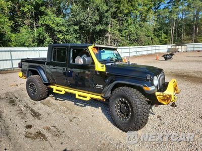 Czwarte zdjęcie samochodu z boku: 2020 JEEP GLADIATOR OVERLAND VIN:1C6HJTFG3LL107298 - miniatura