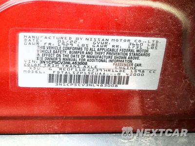Zdjęcie 13 z 13 samochodu: 2022 NISSAN KICKS SV VIN:3N1CP5CV3NL483008 - miniatura