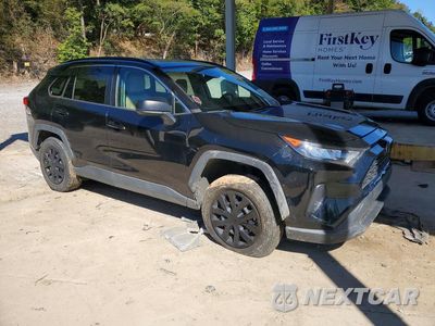 Czwarte zdjęcie samochodu z boku: 2021 TOYOTA RAV4 LE VIN:2T3H1RFV1MC145459 - miniatura