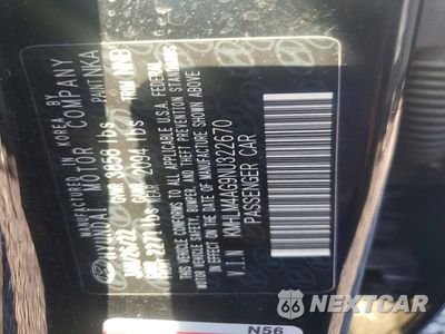 Zdjęcie 13 z 13 samochodu: 2022 HYUNDAI ELANTRA SEL VIN:KMHLM4AG9NU322670 - miniatura