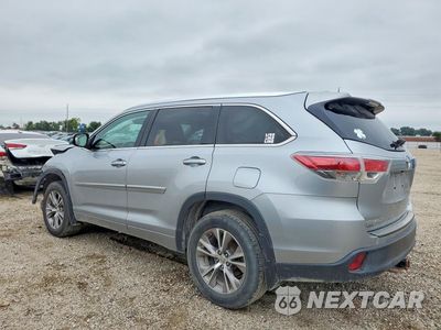 Drugie zdjęcie samochodu z przodu: 2014 TOYOTA HIGHLANDER XLE VIN:5TDKKRFHXES011581 - miniatura