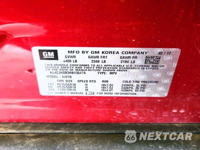Zdjęcie 13 z 13 samochodu: 2017 BUICK ENCORE PREMIUM VIN:KL4CJHSB3HB135474 - miniatura