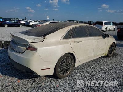 Trzecie zdjęcie samochodu z tyłu: 2015 LINCOLN MKZ BLACK LABEL VIN:3LN6L2M90FR621250 - miniatura