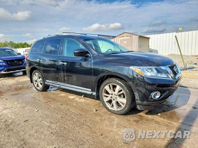 Czwarte zdjęcie samochodu z boku: 2016 NISSAN PATHFINDER PLATINUM VIN:5N1AR2MM7GC642058 - miniatura