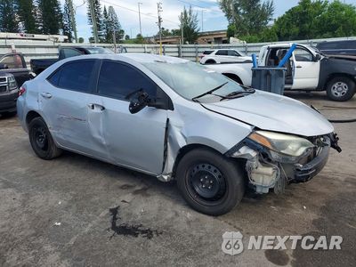 Czwarte zdjęcie samochodu z boku: 2016 TOYOTA COROLLA LE VIN:5YFBURHE0GP560795 - miniatura